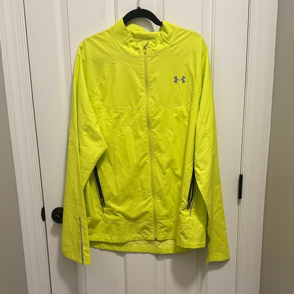 Under Armour Lime Green ColdGear Top